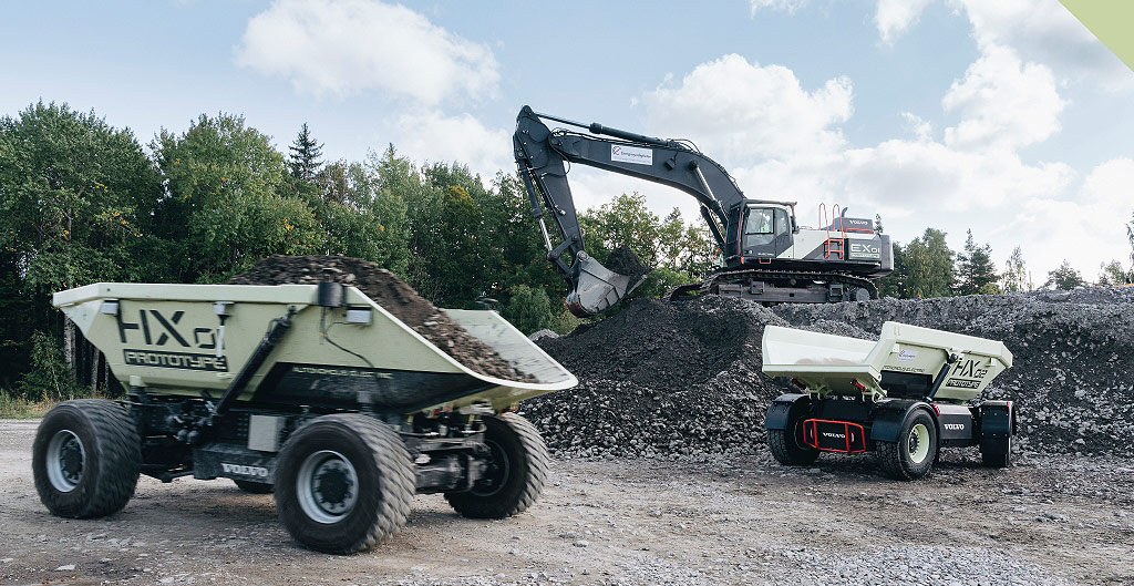 全电动自动装载车HX1和HX2