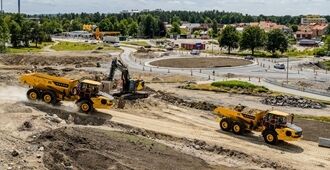 沃尔沃A25铰接式卡车采用便于检修的设计，可减少停机时间并降低保养成本