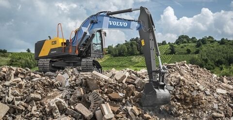 volvo crawler excavators ec200e china iv