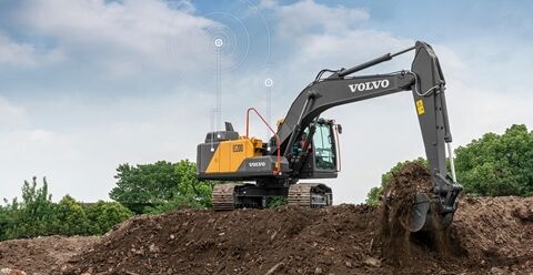 volvo crawler excavators ec200e china iv