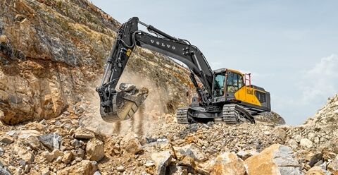 volvo crawler excavators ec360 tier 2–3