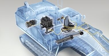 volvo crawler excavators ec500 china iv