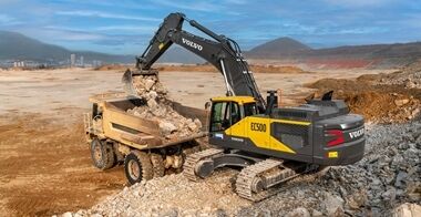 volvo crawler excavators ec500 china iv