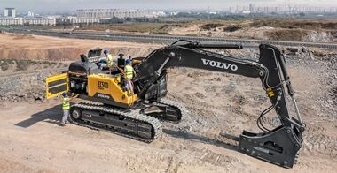 volvo excavators ec500 hammer china iv