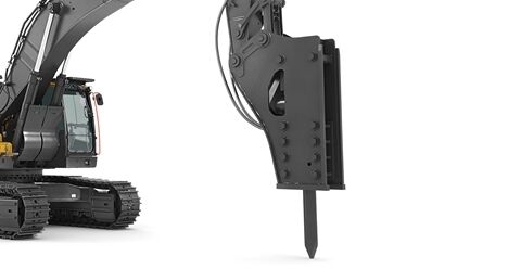 volvo excavators ec500 hammer china iv