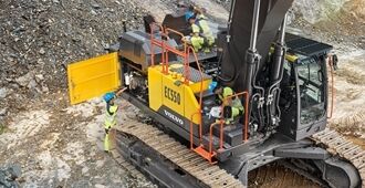 volvo crawler excavators ec550e china iv