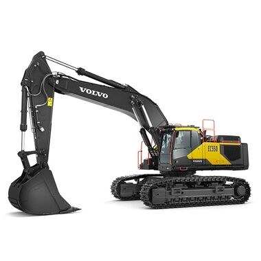 volvo crawler excavators ec550e china iv