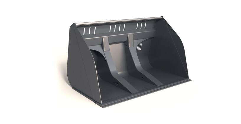 High tip bucket - Center cylinders