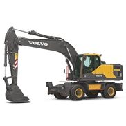 volvo wheeled excavators ew205e china iv