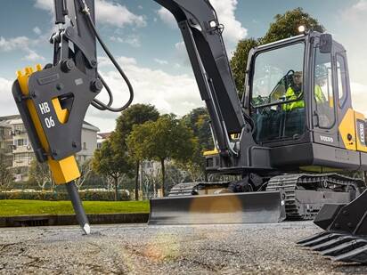 沃尔沃小型挖掘机附属装置