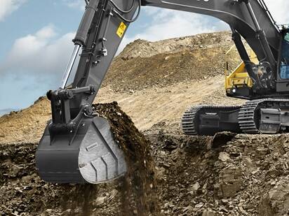 沃尔沃附属装置挖掘机excav