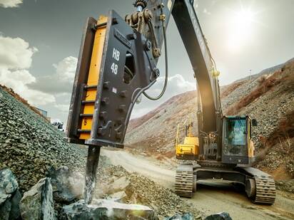 沃尔沃附属装置挖掘机excav