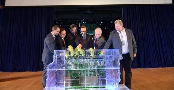 沃尔沃中国再制造中心揭幕时刻